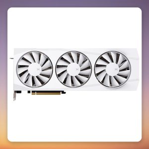 XFX Radeon RX 9070 XT Quicksilver 16 GB GDDR6 Graphics Card, White