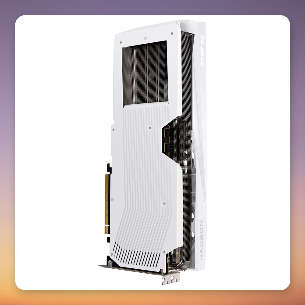 XFX Radeon RX 9070 XT Quicksilver 16 GB GDDR6 Graphics Card, White – image 5