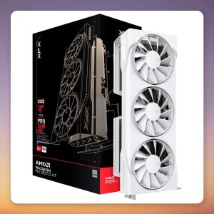 XFX Radeon RX 9070 XT Swift 16 GB GDDR6 Graphics Card, White