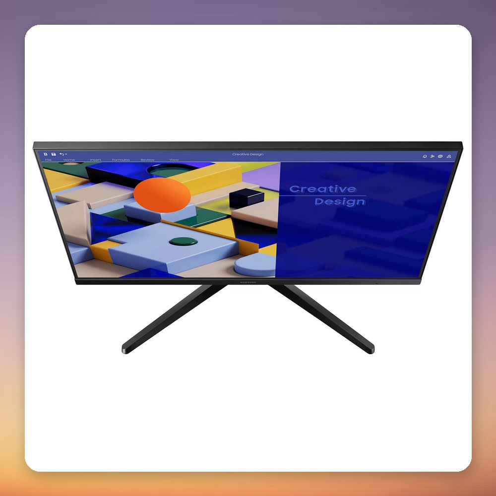 Samsung Essential S24D304GAU 23.8" Full HD IPS Monitor, 100 Hz, HDMI, VGA, Black – image 6