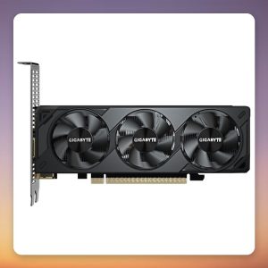 GigaByte GeForce RTX 5060 OC Low Profile 8 GB GDDR7 Graphics Card, 3x DisplayPort 2.1b, 1x HDMI 2.1b