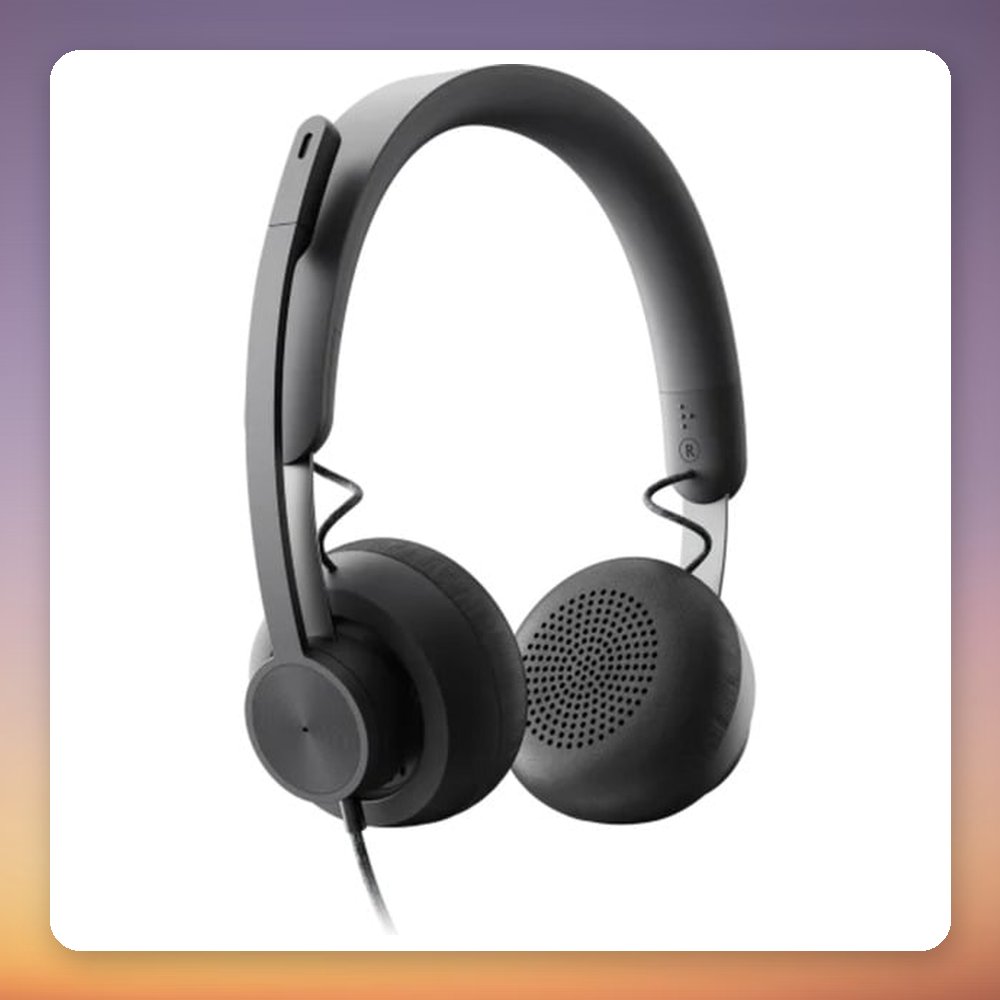 Logitech Zone Wired MS Teams USB-C Headset, Graphite, Microsoft Teams Certified – image 2