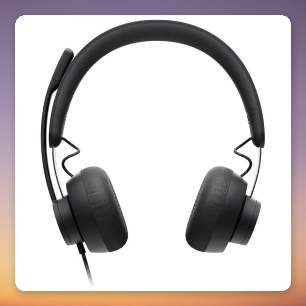 Logitech Zone Wired MS Teams USB-C Headset, Graphite, Microsoft Teams Certified – image 3