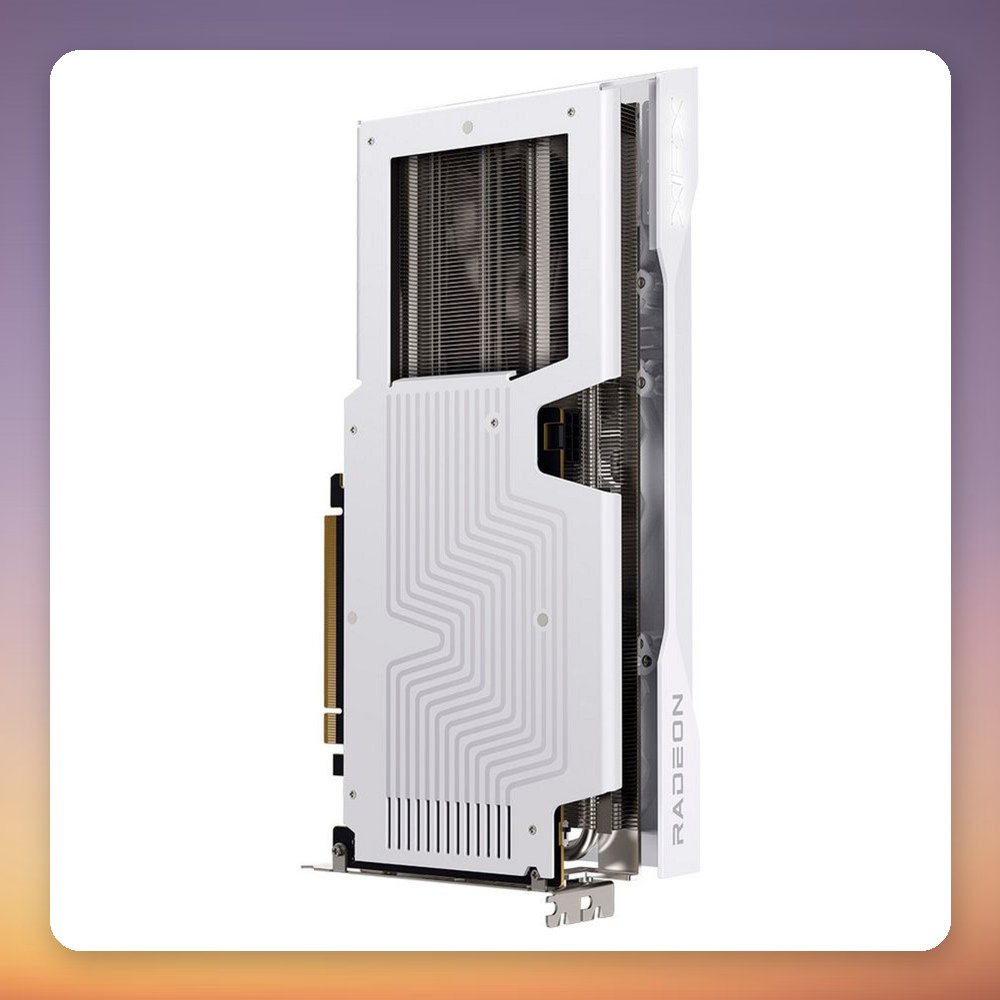 XFX Radeon RX 9060 XT Swift OC Triple Fan 16 GB GDDR6 Graphics Card, White – image 5