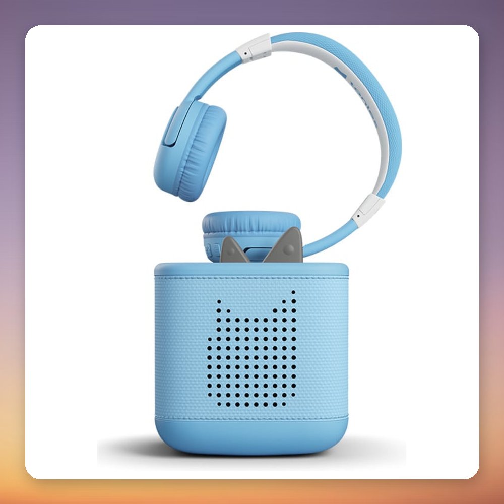 Tonies Bluetooth Kids Headphones for Toniebox 2, Sky Blue, 85 dB Limit – image 4