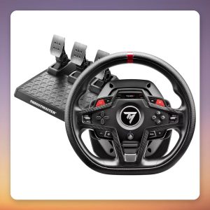 Thrustmaster T248R Racing Wheel and 3-Pedal Set, Black, PS5 / PS4 / PC