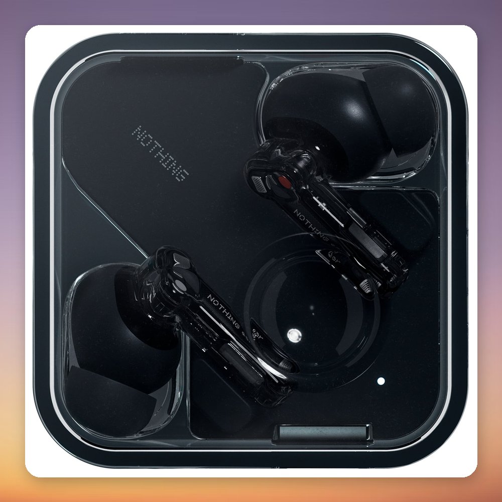 Nothing Ear True Wireless In-Ear Earbuds, Black, ANC, LHDC 5.0, Wireless Charging – image 3