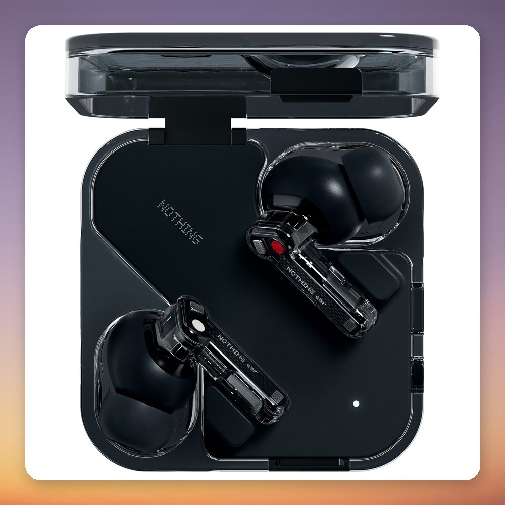 Nothing Ear True Wireless In-Ear Earbuds, Black, ANC, LHDC 5.0, Wireless Charging – image 4