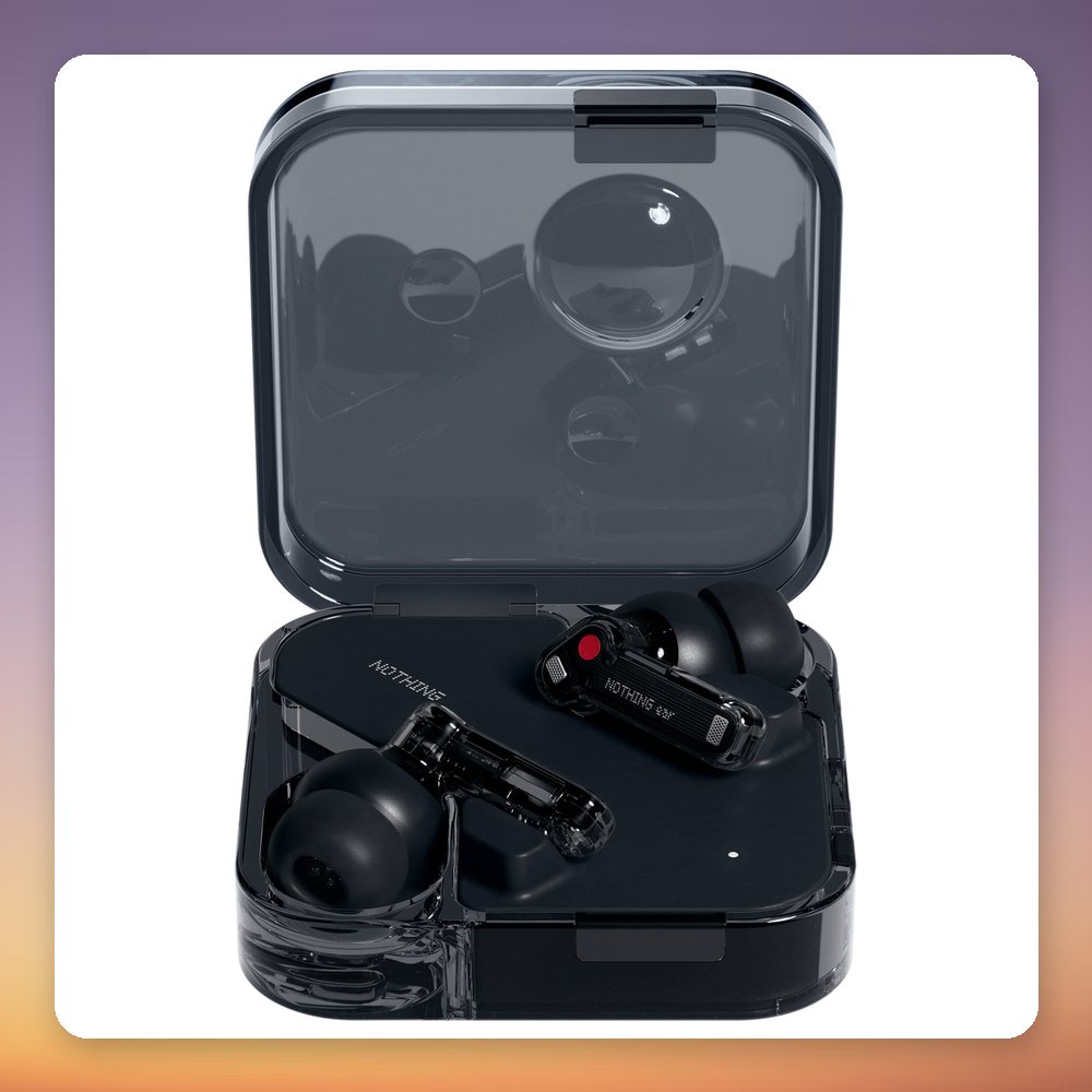 Nothing Ear True Wireless In-Ear Earbuds, Black, ANC, LHDC 5.0, Wireless Charging – image 5