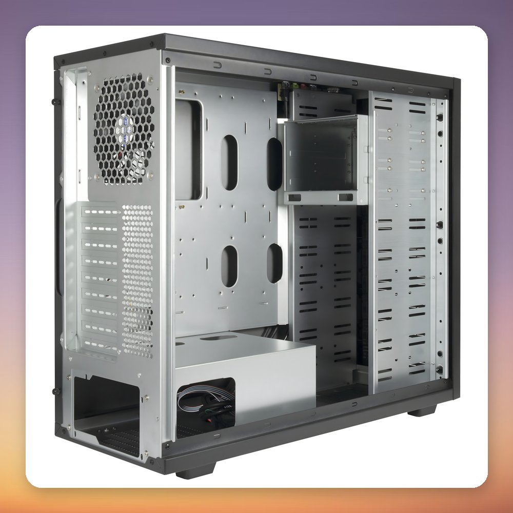 Inter-Tech IPC Server T-9 E-ATX/SSI-EEB Server Tower Case, Black, 9 Slots – image 5