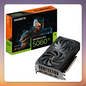 GigaByte GeForce RTX 5060 Ti WINDFORCE MAX OC 8 GB GDDR7 Graphics Card, 3x DisplayPort 2.1b, 1x HDMI 2.1b