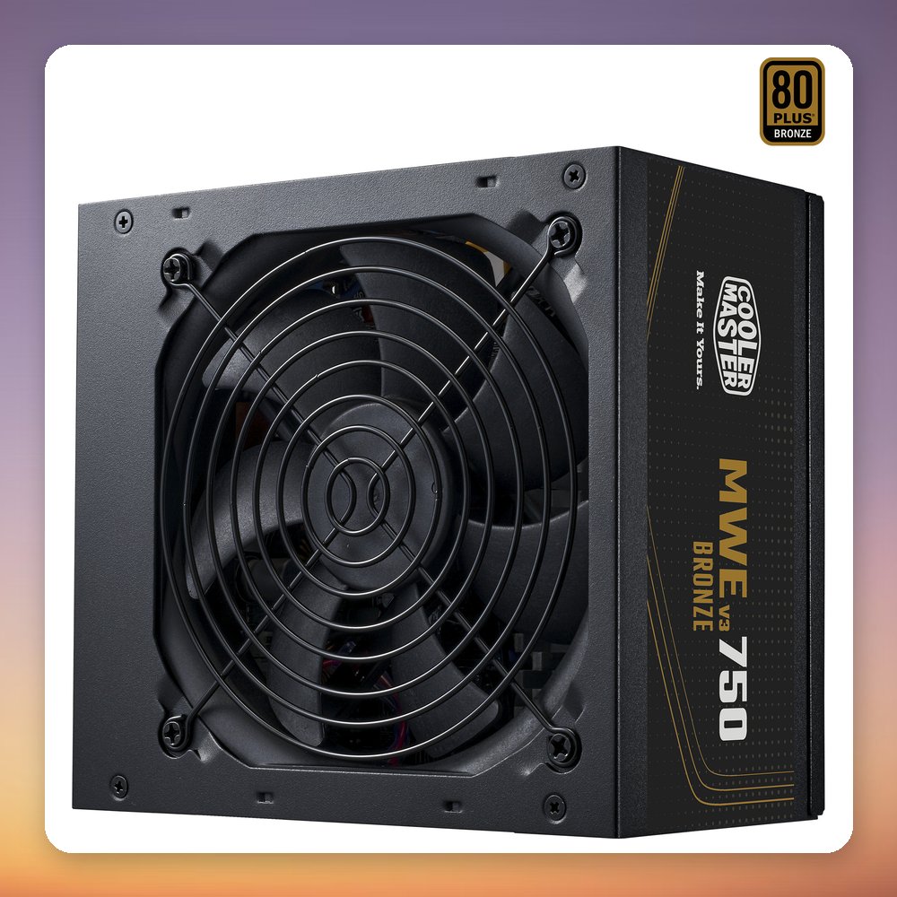 Cooler Master MWE Bronze 750 V3 750W 80 PLUS Bronze ATX 3.1 PSU