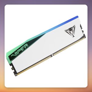 Patriot Viper RGB Elite 5 16 GB DDR5-6000 CL30 (1×16 GB) White, Intel XMP & AMD EXPO