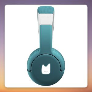 Tonies Bluetooth Kids Headphones for Toniebox 2, Sea Green/White, 85 dB Limit