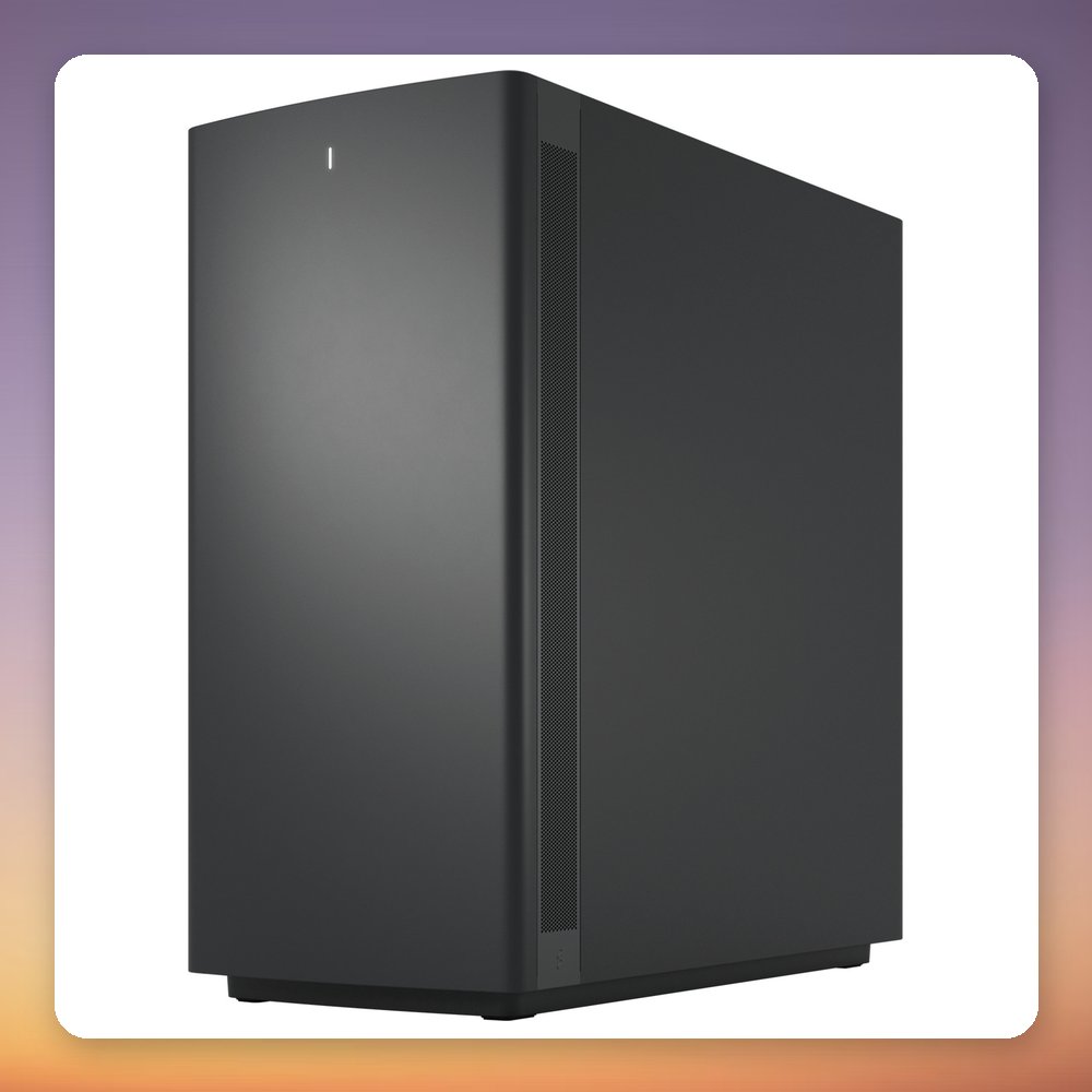 Fractal Design Define One Dark Solid Midi Tower Case, E-ATX, Black – image 3