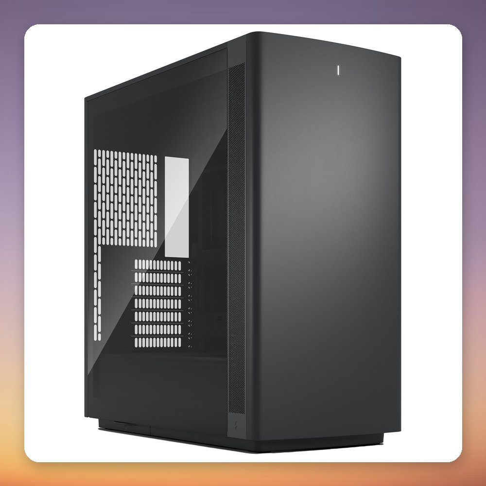 Fractal Design Define One Dark TG Light Tint Midi-Tower Case, Black, 3x 140 mm PWM Fans