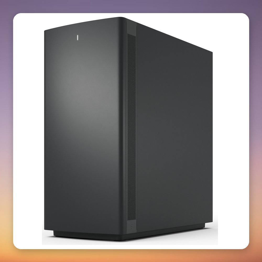Fractal Design Define One Dark TG Light Tint Midi-Tower Case, Black, 3x 140 mm PWM Fans – image 3
