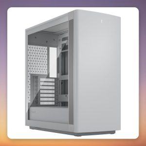 Fractal Design Define One Light TG Clear Tint Midi-Tower Case, White, E-ATX