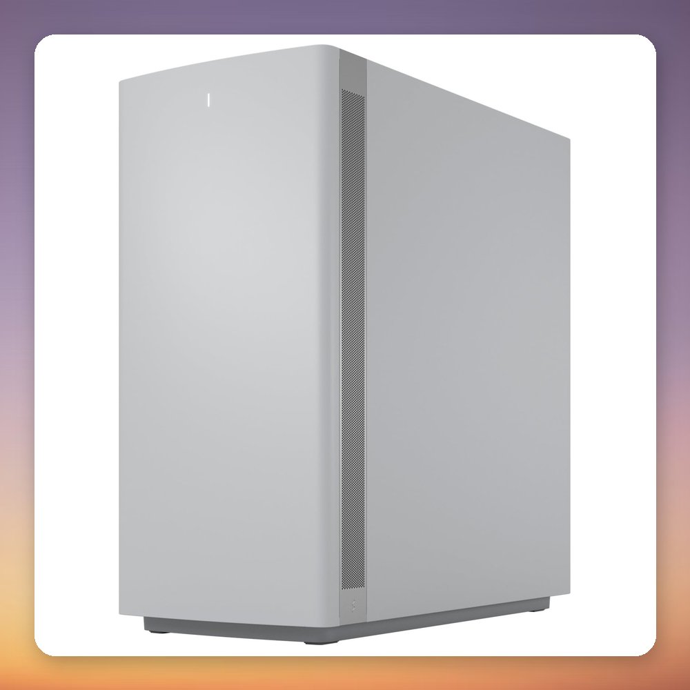 Fractal Design Define One Light TG Clear Tint Midi-Tower Case, White, E-ATX – image 3