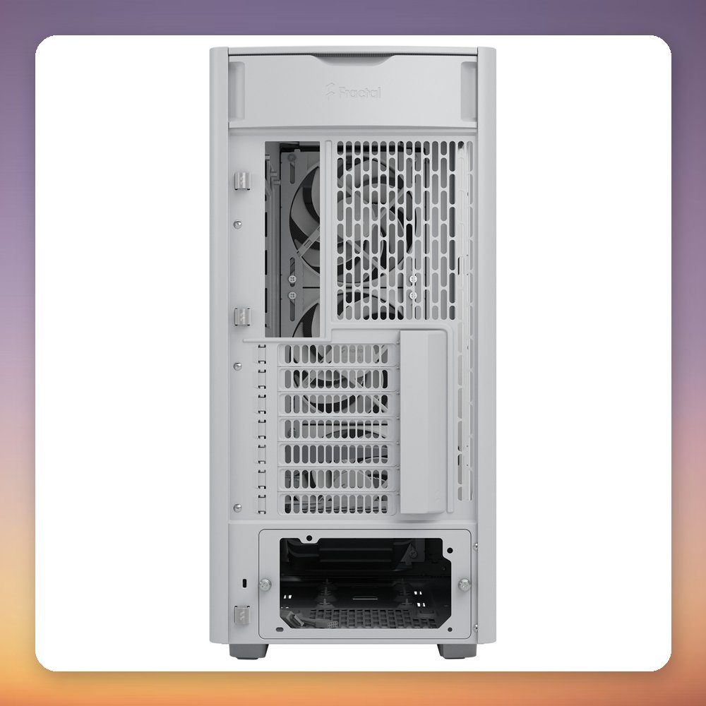 Fractal Design Define One Light TG Clear Tint Midi-Tower Case, White, E-ATX – image 5