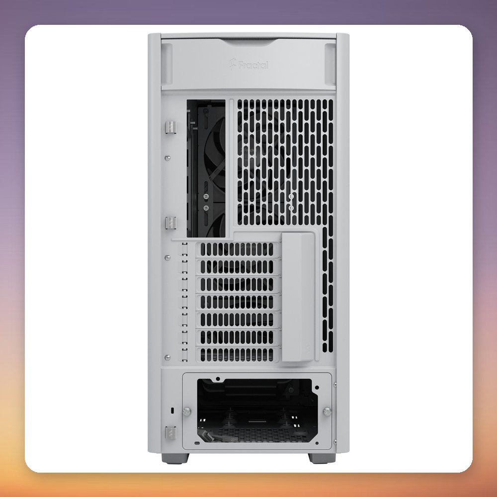 Fractal Design Define One Light Solid Midi-Tower Case, White, E-ATX, Sound-Dampened – image 5