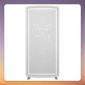 Fractal Design Summit Chalk White Solid Midi-Tower Case, E-ATX, White/Wood