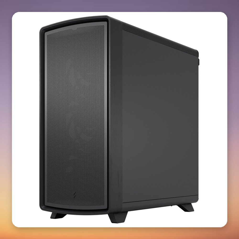 Fractal Design Summit Blackout TG Light Tint Midi-Tower Case, E-ATX, Black – image 3