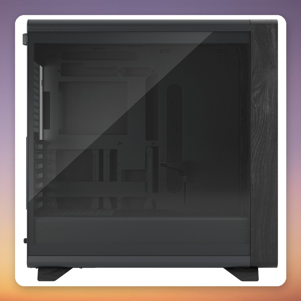 Fractal Design Summit Ambience Blackout TG Light Tint Midi-Tower Case, Black, E-ATX – image 4