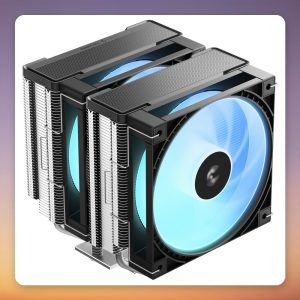 Deepcool AG620 G2 ARGB 120 mm Dual Tower CPU Cooler, Black