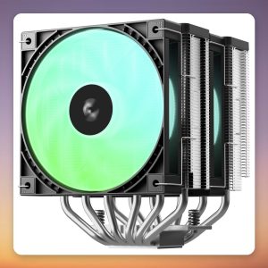 Deepcool AG620 G2 ARGB 120 mm Dual Tower CPU Cooler, Black