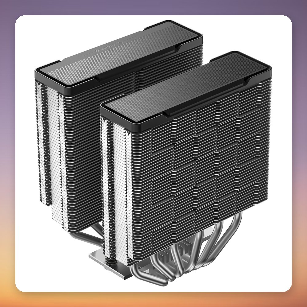 Deepcool AG620 G2 ARGB 120 mm Dual Tower CPU Cooler, Black – image 6