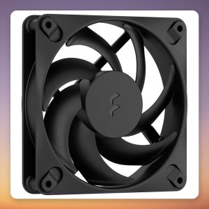 Fractal Design Dynamic 3 120 mm PWM Case Fan, Black, Single Pack