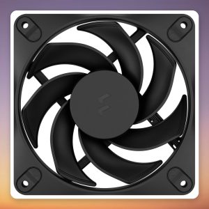 Fractal Design Dynamic 3 120 mm PWM Reverse Blade Case Fan, Black