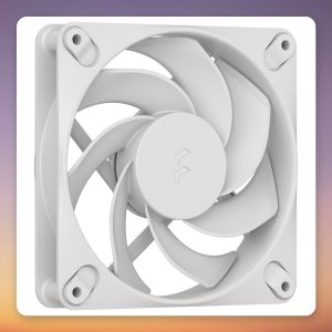 Fractal Design Dynamic 3 120 mm PWM Reverse Blade Case Fan, White