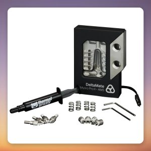 Thermal Grizzly DeltaMate CPU Block MPII AM5 Water Block, Black/Silver, ARGB