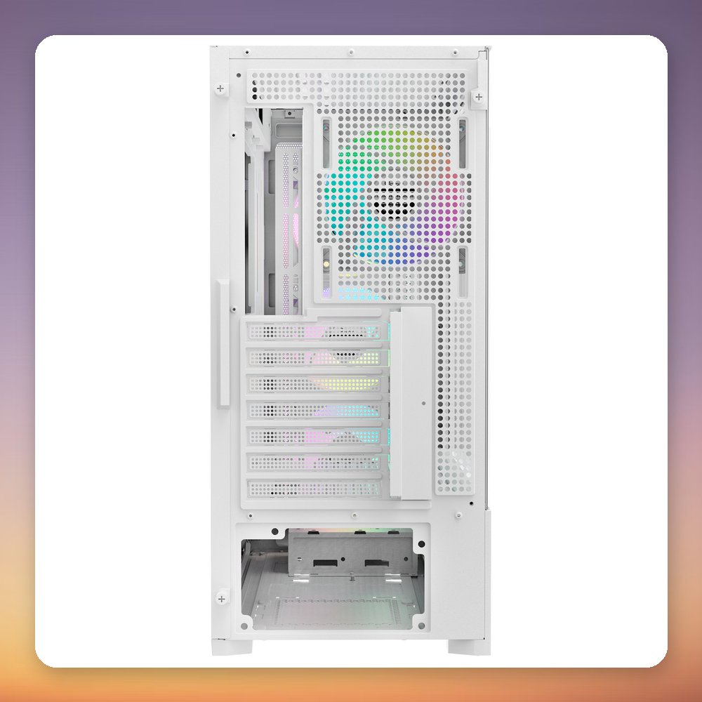 Ocypus Delta C70 ARGB Midi-Tower Case, White, Panoramic Glass, E-ATX – image 6