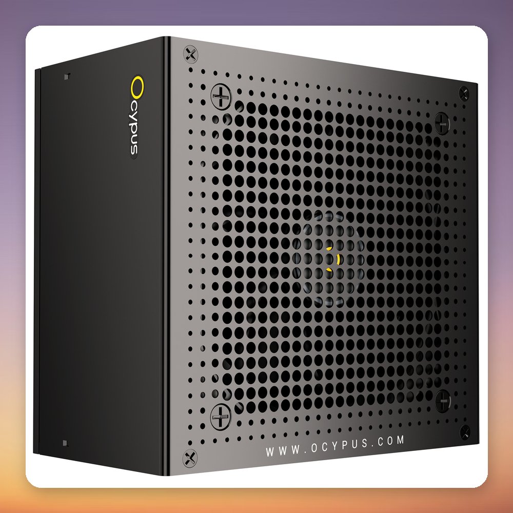 Ocypus Iota P750 750W 80 PLUS Gold ATX 3.1 PSU, 12V-2x6, Black – image 2