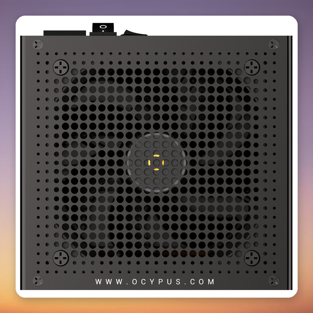 Ocypus Iota P750 750W 80 PLUS Gold ATX 3.1 PSU, 12V-2x6, Black – image 3