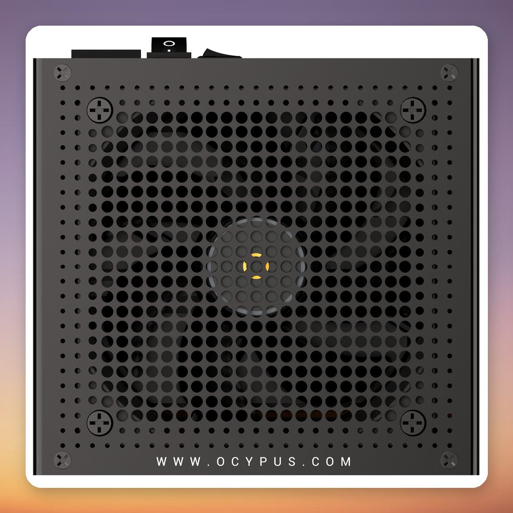 Ocypus Iota P1000 1000W 80 PLUS Gold ATX 3.1 PSU, Black, Cable Management – image 3