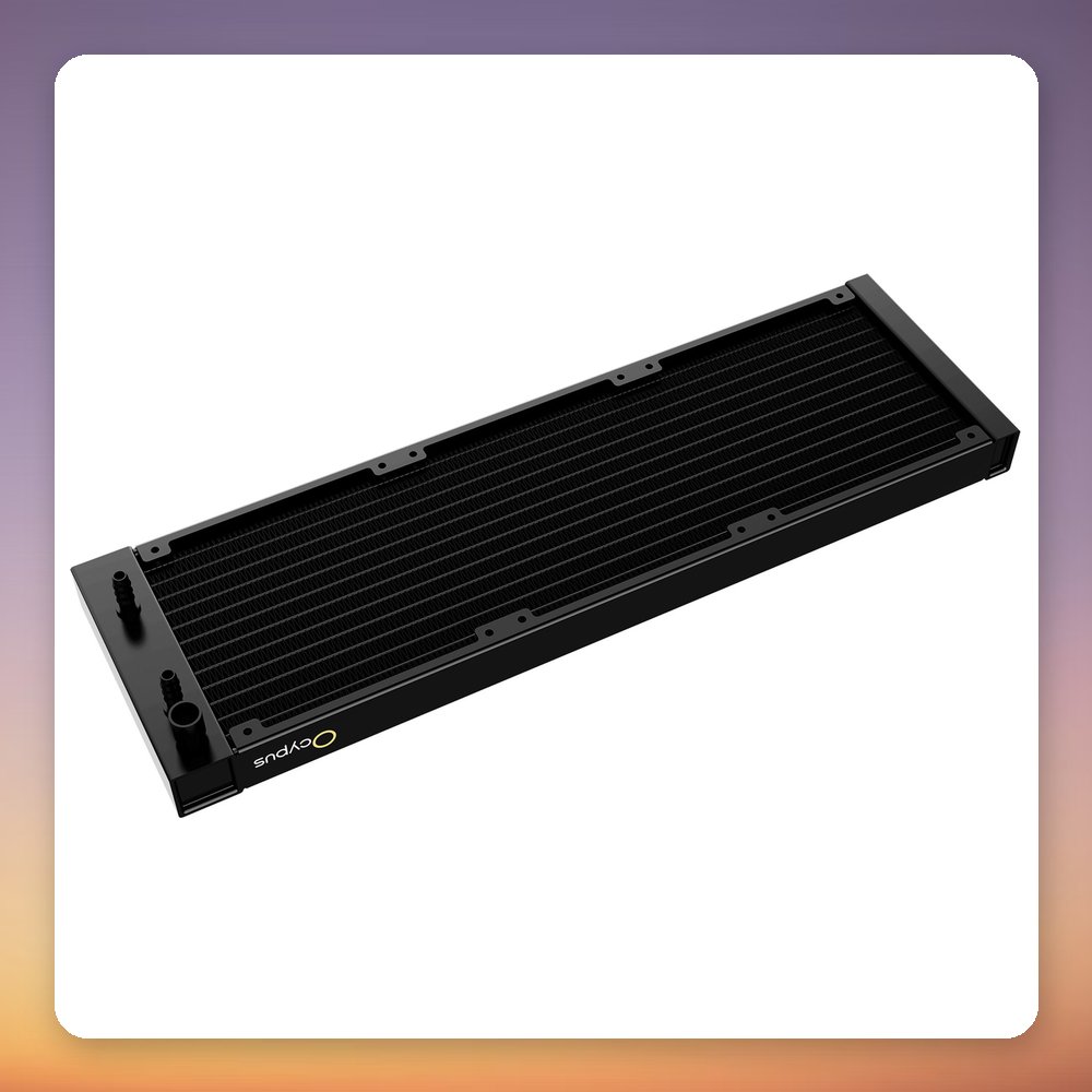 Ocypus Sigma L36 EX ARGB 360 mm AIO CPU Liquid Cooler with 3.95" IPS Display, Black – image 4