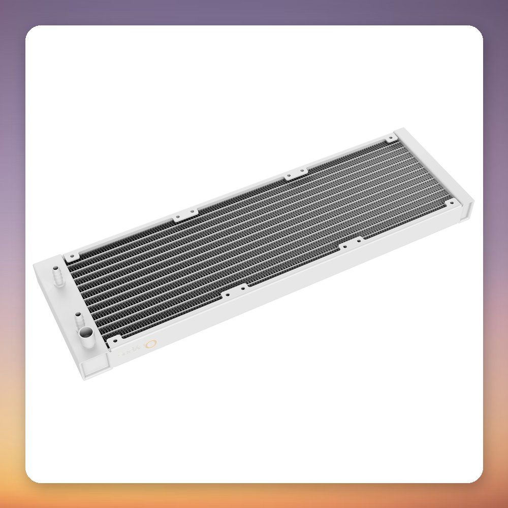 Ocypus Sigma L36 EX ARGB 360 mm AIO Liquid CPU Cooler with IPS Display, White – image 4