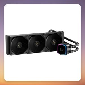 Ocypus Iota L36 360 mm AIO Liquid CPU Cooler, Black, Digital Display, ARGB
