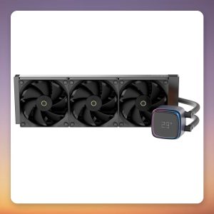 Ocypus Iota L36 360 mm AIO Liquid CPU Cooler, Black, Digital Display, ARGB