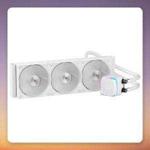 Ocypus Iota L36 360 mm AIO Liquid CPU Cooler, White, ARGB, LGA1851/AM5