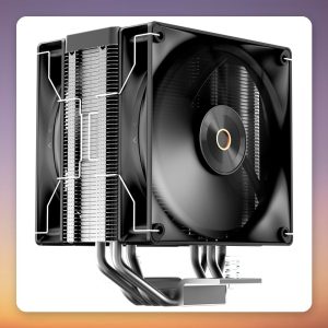 Ocypus Delta A40 Elite Dual Fan 120 mm CPU Air Cooler, 4 Heatpipes, Black