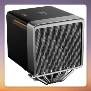 Ocypus Delta A62 EX Digital 120 mm Dual Tower CPU Cooler, Black