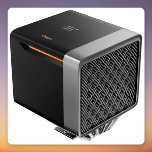 Ocypus Delta A62 EX Digital 120 mm Dual Tower CPU Cooler, Black