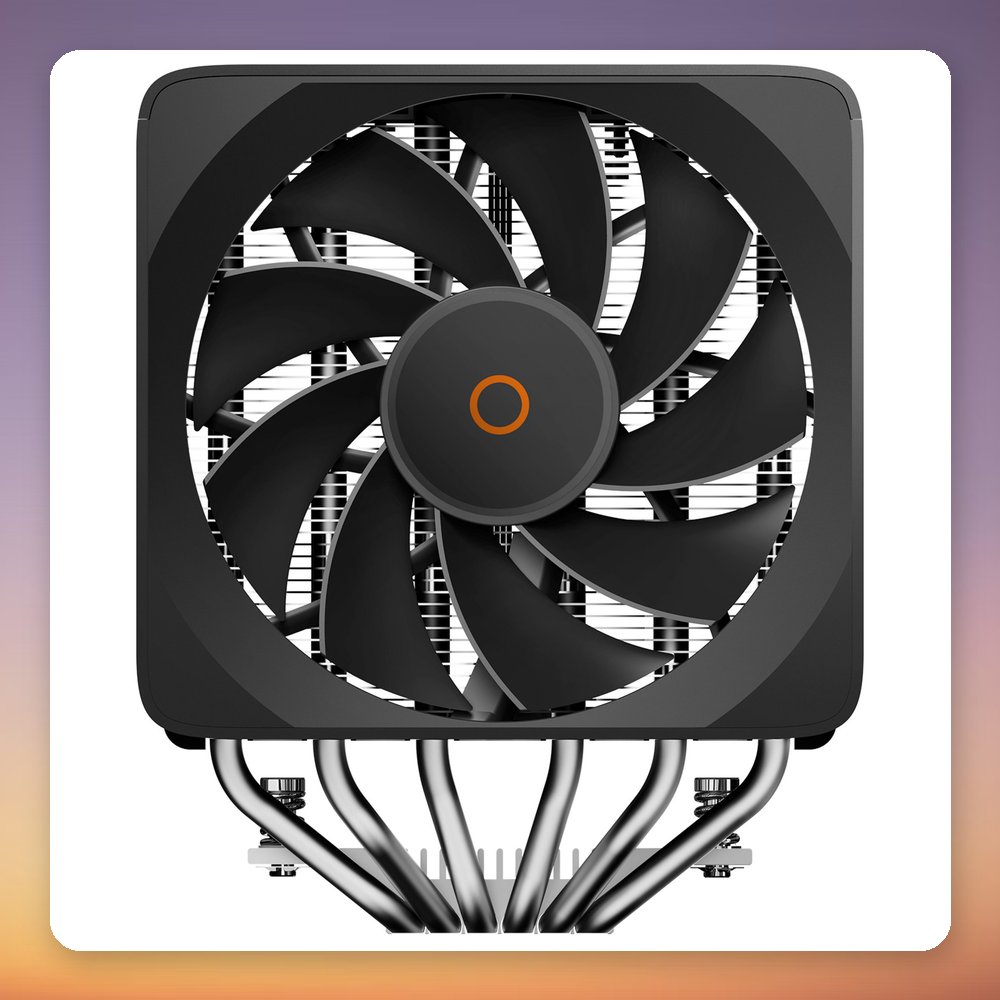 Ocypus Delta A62 EX Digital 120 mm Dual Tower CPU Cooler, Black – image 3