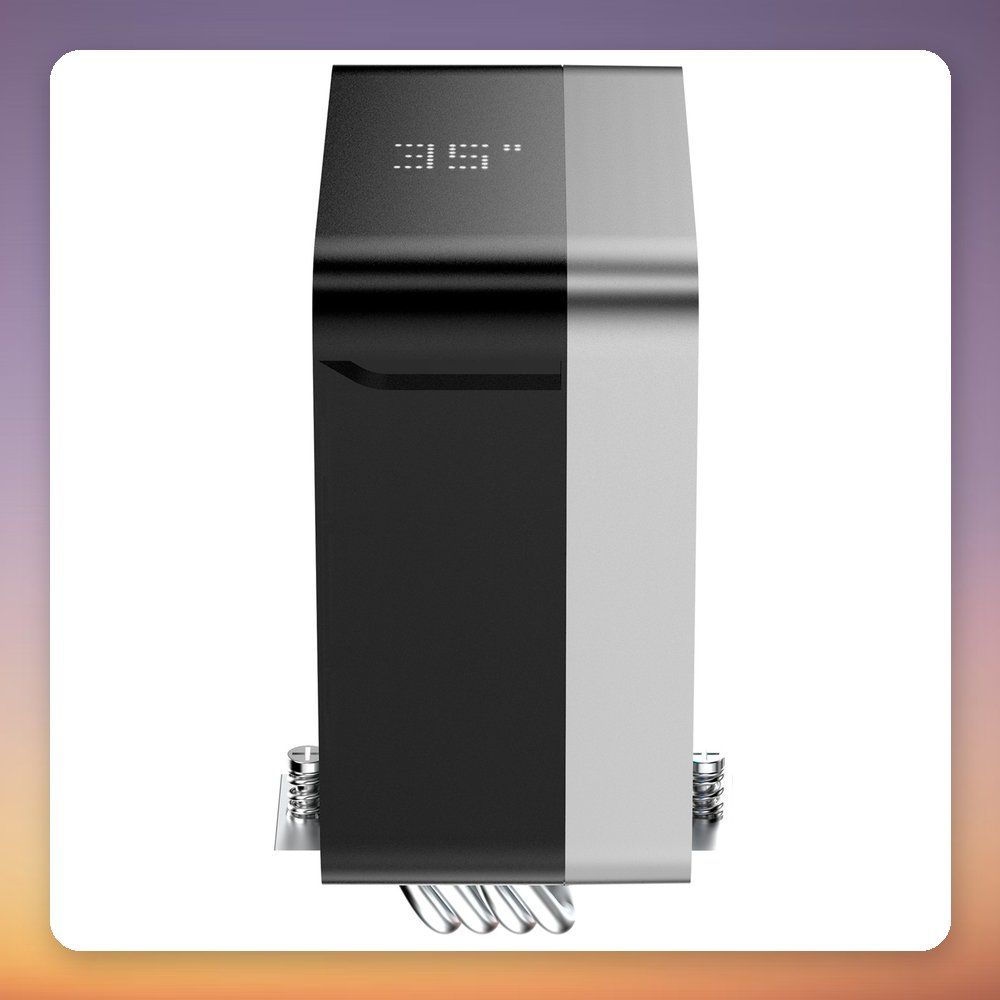 Ocypus Delta A40 EX ARGB 120 mm Dual Tower CPU Air Cooler, Black, 200W TDP – image 6