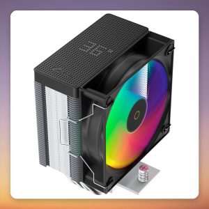 Ocypus Gamma A40 ARGB Digital 100 mm Single Tower CPU Cooler, Black